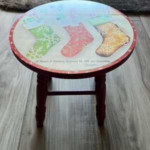 Christmas stool
